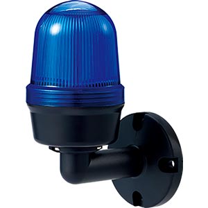 Đèn cảnh báo QLIGHT Q60LW-BZ-12/24-B 12-24VDC D60 có còi màu xanh