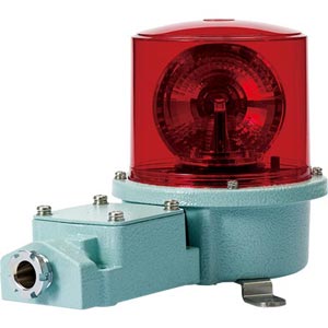 Đèn xoay cảnh báo cho công nghiệp nặng/tàu thủy QLIGHT SH1TLR-110-R 110VAC D125 màu đỏ