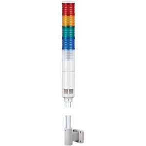 Đèn tháp QLIGHT ST45L-USB-WM-5-RAGBW-LW18 5 tầng kết nối USB đa âm