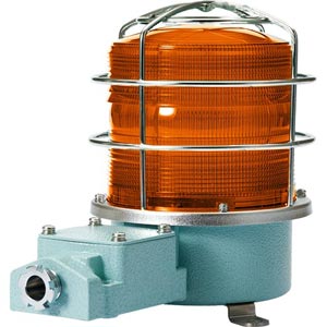 Đèn cảnh báo cho công nghiệp nặng/tàu thủy QLIGHT SH2TSP-110-A 110VAC D150 màu hổ phách