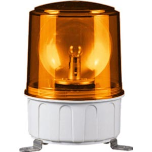 Đèn xoay cảnh báo QLIGHT S150U-FT-BZ-110-A 110VAC D150 có còi màu hổ phách