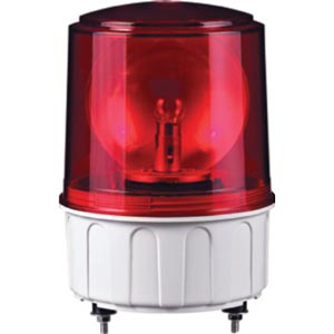 Đèn xoay cảnh báo QLIGHT S150U-BZ-110-R 110VAC D150 có còi màu đỏ