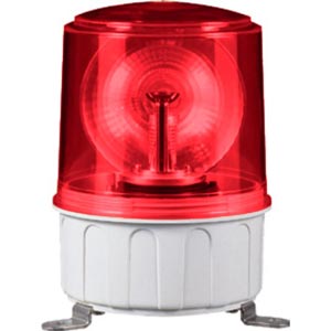 Đèn xoay cảnh báo QLIGHT S150ULR-FT-BZ-110-R 110VAC D150 có còi màu đỏ