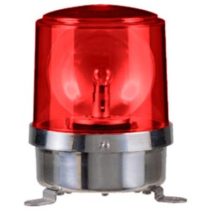 Đèn xoay cảnh báo QLIGHT S150R-FT-110-R 110VAC D150 màu đỏ