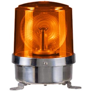 Đèn xoay cảnh báo QLIGHT S150RLR-FT-12-A 12VDC D150 màu hổ phách