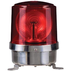 Đèn xoay cảnh báo QLIGHT S150RLR-FT-24-R 24VDC D150 màu đỏ