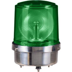 Đèn xoay cảnh báo QLIGHT S150RLR-220-G 220VAC D150 màu xanh lá