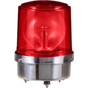 Đèn xoay cảnh báo QLIGHT S150RLR-12-R 12VDC D150 màu đỏ