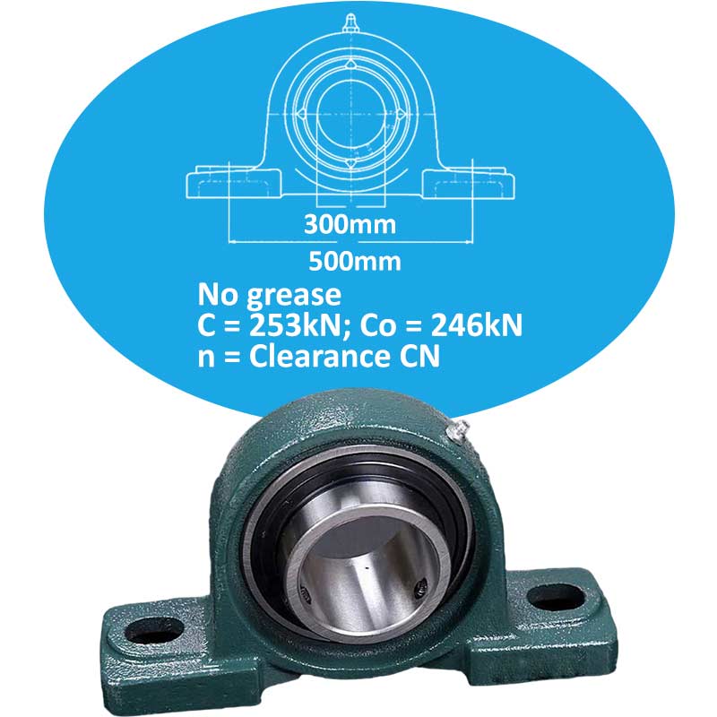 Gối đỡ vòng bi kiểu chân đế NSK UCP328