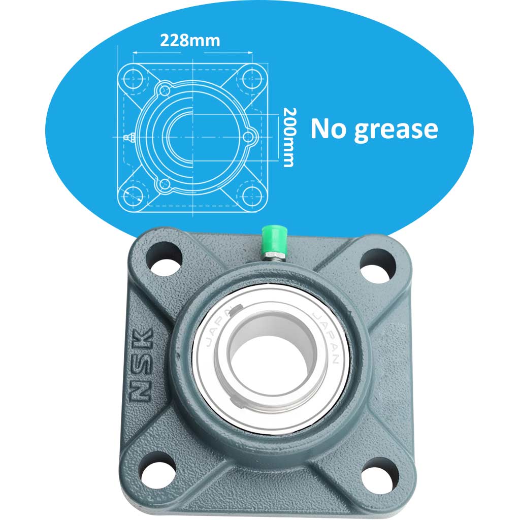 F319 gối đỡ kiểu mặt bích (không kèm vòng bi) NSK