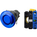Nút nhấn giữ có đèn OMRON A22NL-BMA-TAA-G100-AB 12VAC/DC D22/25 1NO (Xanh)