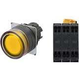 Nút ấn đường kính 22mm OMRON A22NN-BGA-UYA-P111-NN