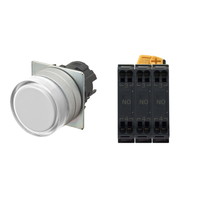 Nút ấn đường kính 22mm OMRON A22NN-MGA-NWA-P111-NN