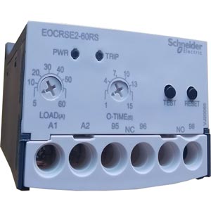 Rơ le bảo vệ dòng SCHNEIDER EOCRSE2-60RS 24...240VAC, 24...240VDC; Chức năng bảo vệ: Quá dòng, Mất pha, roto bị khóa; Cài đặt quá dòng: 5...60AAC; SPDT