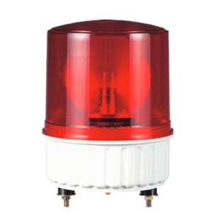 Đèn xoay cảnh báo QLIGHT S125U-BZ-24-R 24VDC D125 có còi màu đỏ