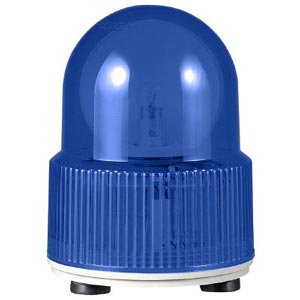 Đèn cảnh báo cho xe ưu tiên QLIGHT S125M-BZ-12-B 12VDC D125 có còi màu xanh