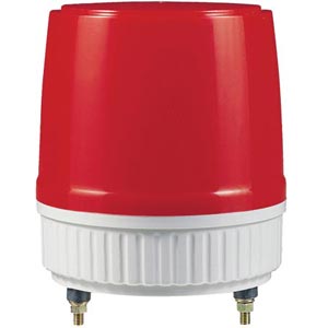 Đèn tín hiệu nhấp nháy bóng Xenon QLIGHT S180US-BZ-220-R 220VAC; Màu đỏ; Đèn kết hợp còi báo; Cỡ Lens: D180mm; Sáng nhấp nháy, cường độ sáng cao