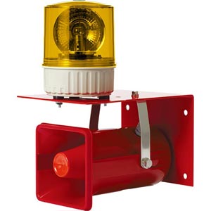 Đèn còi quay QLIGHT SC2(S125R-A+SEN25-WS)-110 110VAC màu đỏ