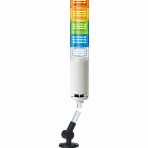 Đèn tháp QLIGHT QTC70L-BZ-5-110/220-RAGBW-QL24 5 tầng 110-220VAC có còi