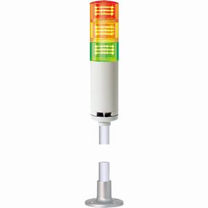 Đèn tháp QLIGHT QTCA70LF BZ 3 24 RAG SZ24 3 tầng 24VAC DC có còi