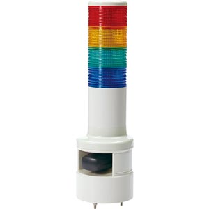 Đèn tháp QLIGHT STDEL-USB-WM-4-24-RAGB 4 tầng kết nối USB đa âm