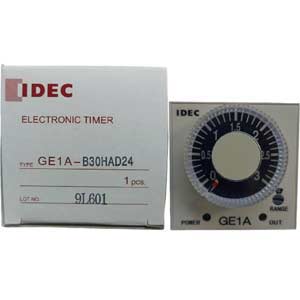 ON delay timer GE1A-B30HAD24 IDEC mới, giá cạnh tranh