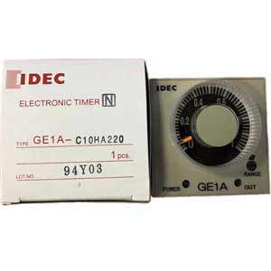 ON delay timer GE1A-C10HA220 IDEC 10h, 8 chân tròn