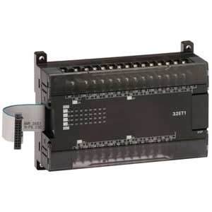 Khối I/O kỹ thuật số OMRON CP1W-32ET1 Output module; Số ngõ ra digital: 32; Kiểu đấu nối ngõ ra digital: Transistor (Source); DIN Rail (Track) mounting, Surface mounting