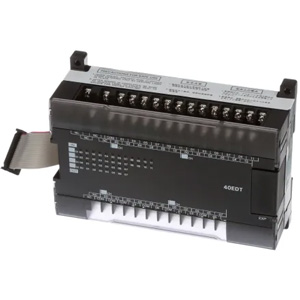 Khối I/O kỹ thuật số OMRON CP1W-40EDT I/O module; Số ngõ vào digital: 24; Số ngõ ra digital: 16; Kiểu đấu nối ngõ ra digital: Transistor (Sink); DIN Rail (Track) mounting, Surface mounting