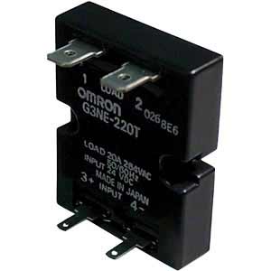 Rơ le bán dẫn 1 pha OMRON G3NE-220T DC24 tải: 20A 220VAC