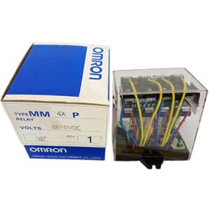 Rơ le công suất OMRON MM4XP DC100/110 14 chân tròn 7.5A