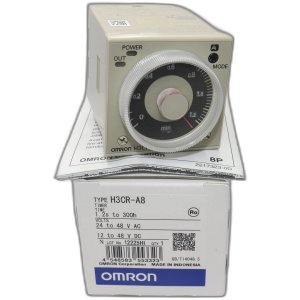 Bộ đặt thời gian đa năng OMRON H3CR-A8 AC24-48/DC12-48 8 chân tròn