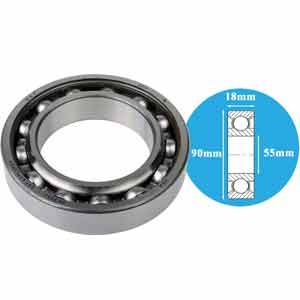 Vòng bi cầu thông thường SKF 6011