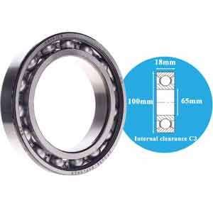 Vòng bi cầu thông thường SKF 6013/C3