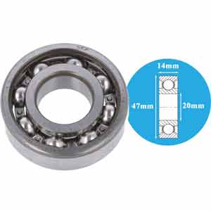 Vòng bi cầu thông thường SKF 6204