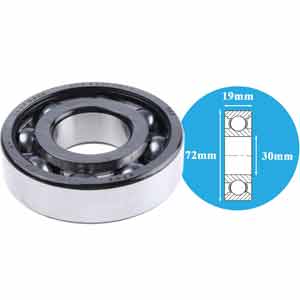 Vòng bi cầu thông thường SKF 6306