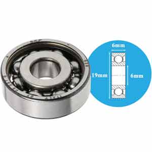 Vòng bi cầu thông thường SKF 626