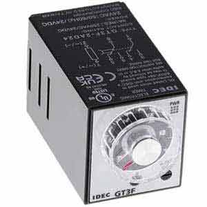 Bộ định thời OFF-delay IDEC GT3F-2AD24 600s, 8 chân tròn