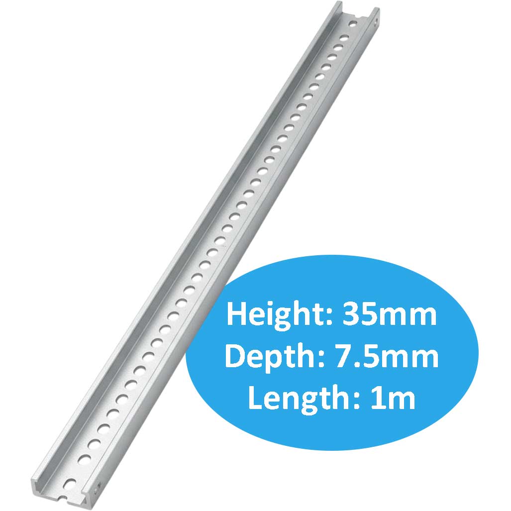 Thanh cài thép 35mm dài 1m IDEC BAP1000