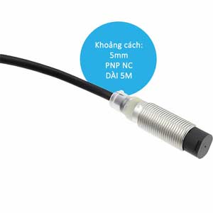 Cảm biến tiệm cận E2B-M12KN05-WP-B2 5M Omron - PNP-NC