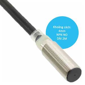 Cảm biến từ OMRON E2B-M12KS04-WZ-C1 2M OMS 12-24VDC, NPN-NO, 4mm