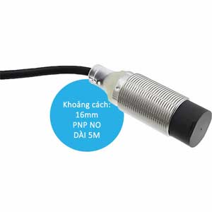 Cảm biến tiệm cận E2B-M18KN16-WP-B1 5M Omron PNP-NO 16mm