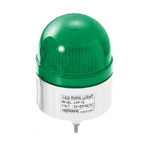 Đèn xoay cảnh báo HANYOUNG LTP-12-G 12-48VDC/12-24VAC D84 màu xanh lá