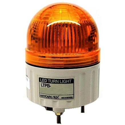 Đèn xoay cảnh báo HANYOUNG LTP-12-Y 12-48VDC/12-24VAC D84 màu vàng