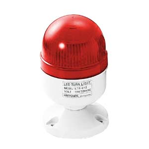 Đèn xoay cảnh báo HANYOUNG LTR-012-R 110-220VAC D84 màu đỏ