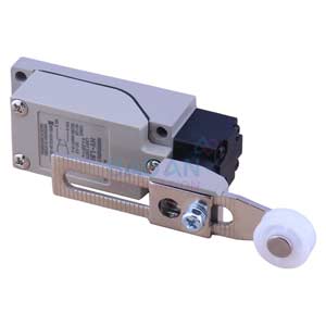 Công tắc hành trình mini HANYOUNG L804 Adjustable roller lever; DPST (1NO+1NC); 6A at 250VAC; 7.84N; 28mm; 64mm; 25mm