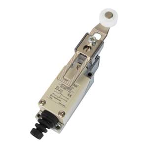 Công tắc hành trình mini HANYOUNG LS804N Adjustable roller lever; SPST (1NC), SPST (1NO); 4A at 30VDC, 6A at 250VAC; 4.21N; 31mm; 68mm; 31mm