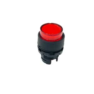 Đầu nút nhấn có đèn HANYOUNG ARX-PR D22mm, D25mm; Round extended; Đỏ