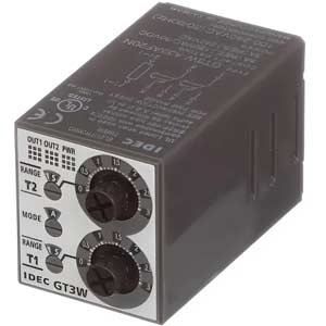 Timer kép GT3W-A33AF20N Idec 100-240VAC, 300h, 8 chân tròn