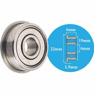 Vòng bi cầu NTN FL626ZZ